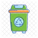 Papelera De Reciclaje Reciclaje Reciclar Icono