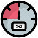 Autometer Tachometer Geschwindigkeit Symbol