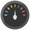 Tachometer Geschwindigkeit Messung Symbol