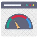 Tachometer Armaturenbrett Transport Symbol