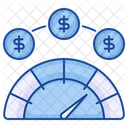 Tachometer Boost Schnell Symbol