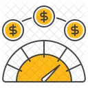 Tachometer Boost Schnell Symbol