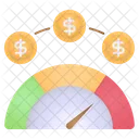 Tachometer Boost Schnell Symbol