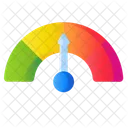 Tachometer Armaturenbrett Leistung Symbol