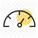 Tachometer Geschwindigkeit Leistung Icon