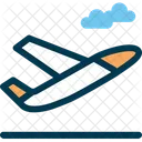 Tackoff Airplane Aeroplane Icon