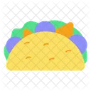 Mexican Lunch Snacks Icon