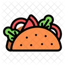 Taco Food Fast Food Icon