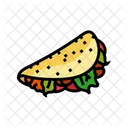Tacos Rapido Comida Icono