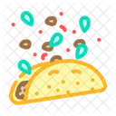 Taco Fast Food Icon