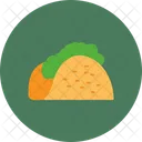 Taco Nourriture Mexicain Icône