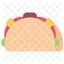 Taco Fast Food Icon