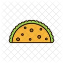 Taco Fast Food Cheesey Item Icon