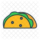 Taco Food Mexican Food Icon