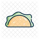 Taco Tortilla Wrap Icon
