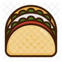 Taco Cuisine Delicious Icon