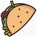 Taco Mexican Food Icon