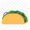 Taco Mexican Tortilla Icon