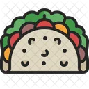 Taco Mexican Tortilla Icon