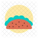 Taco Maxican Food Fastfood Icon