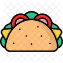 Taco Mexican Food Tortilla Icon