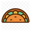 Taco Food Mexican Icon