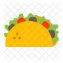 Taco Food Fast Food Icon