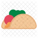 Taco Burrito Food Pizza Celebration Party Icon