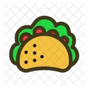 Food Mexican Taco Icon
