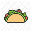 Taco Wrap Tortilla Icon