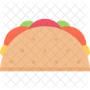 Taco Cuire Cuisine Icon