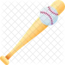 Taco De Beisebol Beisebol Bastao Ícone