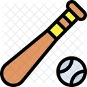 Taco De Beisebol Esportes E Competicao Bastao Ícone