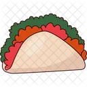 Taco Fast Food Junk Food Icon