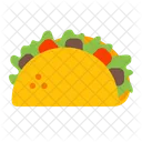 Taco Food Fast Food Icon