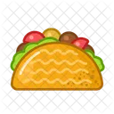 Taco Food Fast Food Icon