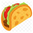 Taco Wrap Tortilla Icon