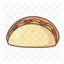 Food Taco Maxican Icon