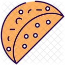 Taco Fast Food Mexican Icon