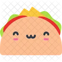 Taco Mexican Food Icon