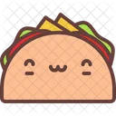Taco Mexican Food Icon