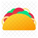 Taco Mexican Food Icon