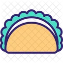 Taco Mexican Food Tortilla Icon