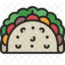 Taco Mexican Tortilla Icon