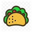 Food Mexican Taco Icon