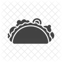 Taco Wrap Tortilla Icon