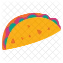 Taco Mexico Celebration Icon