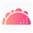 Taco Mexican Snack Icon