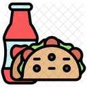 Taco Mexican Cuisine Icon