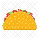Taco Wrap Roll Icon